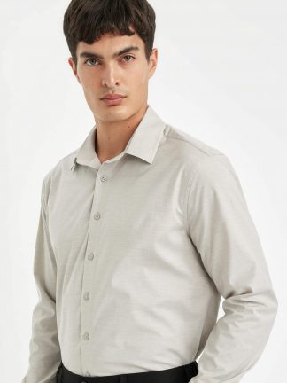 پیراهن آستین بلند مردانه دفکتو