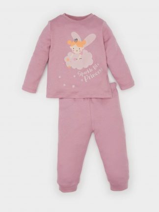 ست لباس نوزاد دختر زرشکی دفکتو