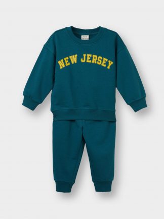 ست لباس نوزاد پسر سبز دفکتو