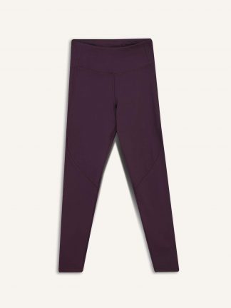 لگینگ زنانه زرشکی تیره دفکتو