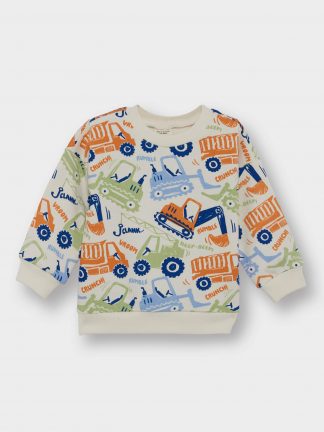 سویشرت نوزاد پسر بژ دفکتو