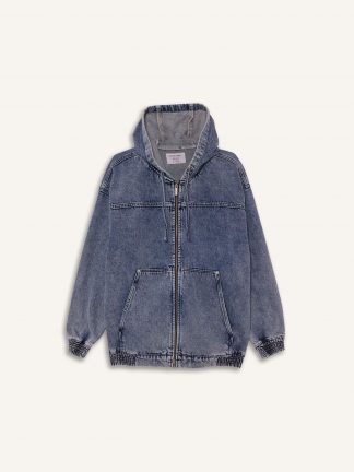 کت جین مردانه نعنایی (فرعی) (مادر:آبی) دفکتو