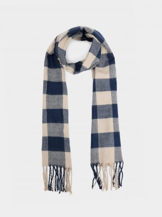 شال مردانه سرمه ای دفکتو