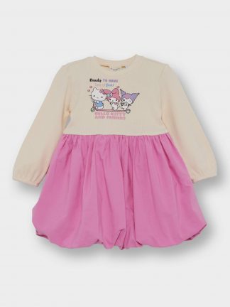 پیراهن نوزاد دختر دفکتو