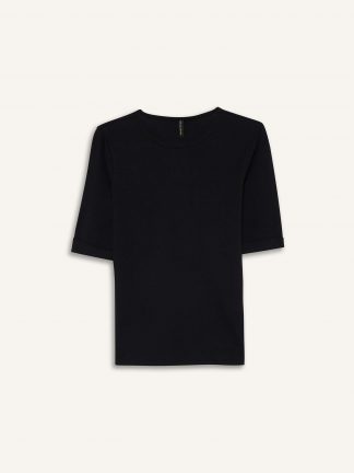 تیشرت زنانه مشکی دفکتو