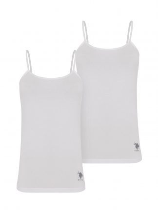 تاپ زنانه سفید یو اس پولو