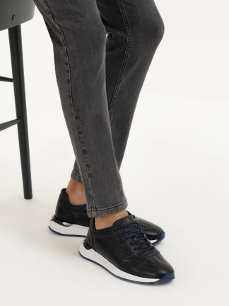 کفش کتانی و اسپرت مردانه سرمه ای کاشارل