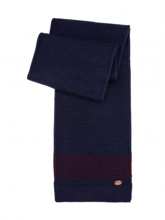 شال مردانه سرمه ای یو اس پولو