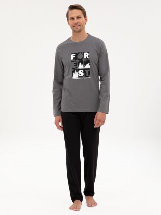 لباس راحتی مردانه خاکستری تیره پیرکاردین