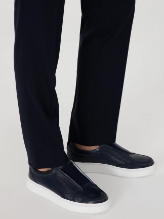 کفش روزمره مردانه سرمه ای کاشارل