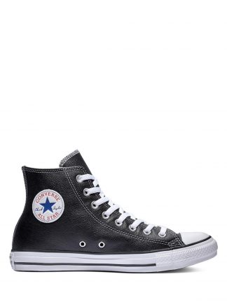 کفش کتانی ساق بلند مردانه مشکی مدل CHUCK TAYLOR ALL STAR کانورس تصویر ۱