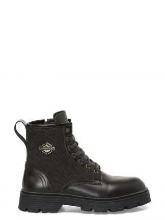 نیم بوت بایکر مردانه قهوه ای مدل HARRISON 4PR لامبرجک تصویر ۱