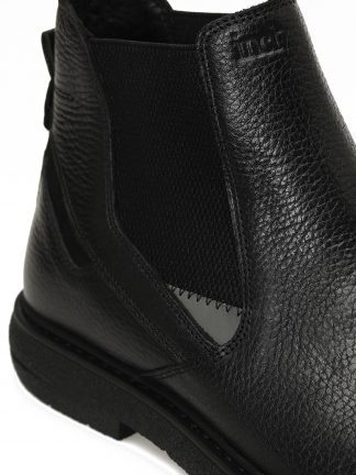 نیم بوت کلاسیک مردانه مشکی دو طرف کش مدل CEDAR F 4PR اینجی تصویر ۱