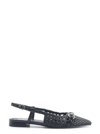 کفش تخت زنانه مشکی مدل SATTE 5FX اینجی تصویر ۱