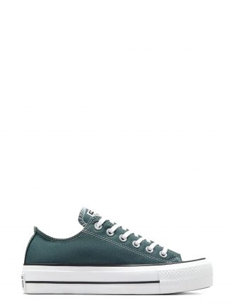کفش کتانی زنانه سبز مدل Chuck Taylor All Star Lif کانورس تصویر ۱