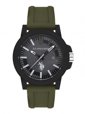 ساعت مچی مردانه سبز یو اس پولو