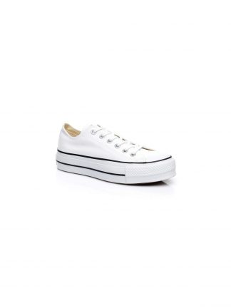 کفش کتانی زنانه سفید مدل Chuck Taylor All Star Lift کانورس تصویر ۱