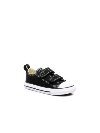 کفش کتانی پسرانه مشکی مدل Chuck Taylor All Star کانورس تصویر ۱