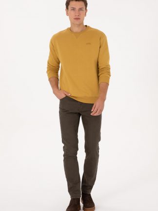 سویشرت مردانه آبی نفتی یو اس پولو