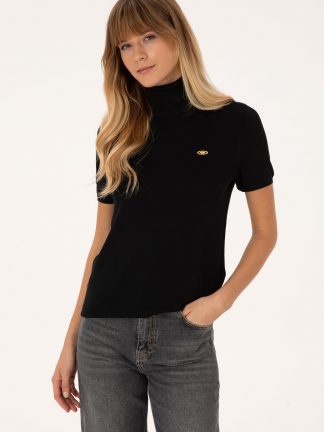 تیشرت زنانه مشکی یو اس پولو