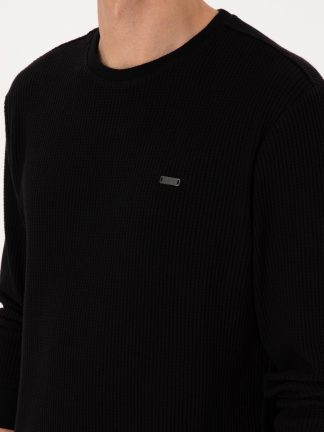 سویشرت مردانه مشکی یو اس پولو