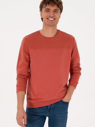 سویشرت مردانه گلبهی یو اس پولو