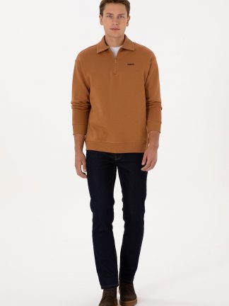 شلوار جین راسته مردانه آبی تیره یو اس پولو