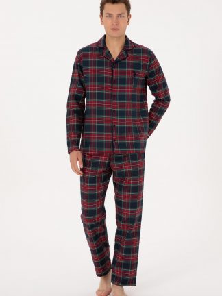 لباس راحتی مردانه زرشکی یو اس پولو