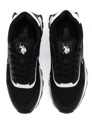 کفش اسپرت مردانه مشکی یو اس پولو