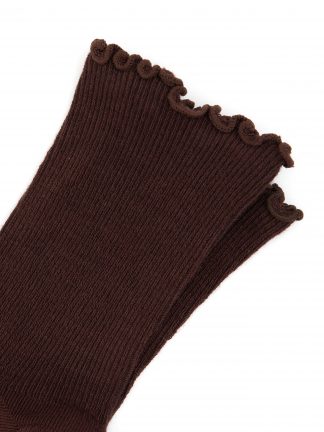 جوراب زنانه قهوه ای تیره پیرکاردین