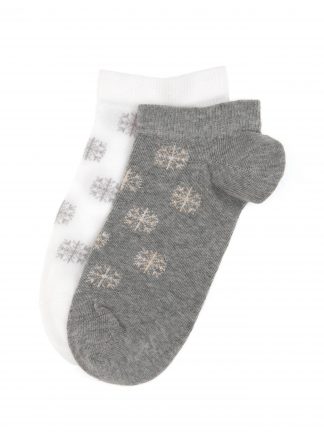 جوراب زنانه خاکستری پیرکاردین