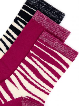 جوراب زنانه صورتی روشن یو اس پولو