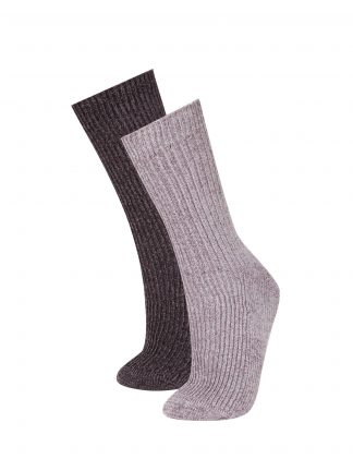 جوراب زنانه چند رنگ دفکتو تصویر ۱