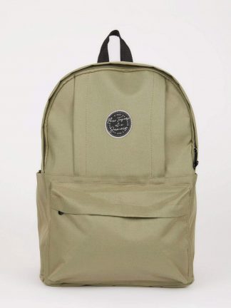 کوله پشتی دخترانه خاکی دفکتو تصویر ۱