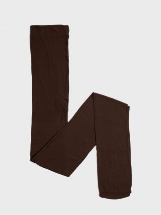 جوراب زنانه قهوه ای تیره دفکتو تصویر ۱