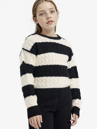 پلیور دخترانه مشکی دفکتو تصویر ۱