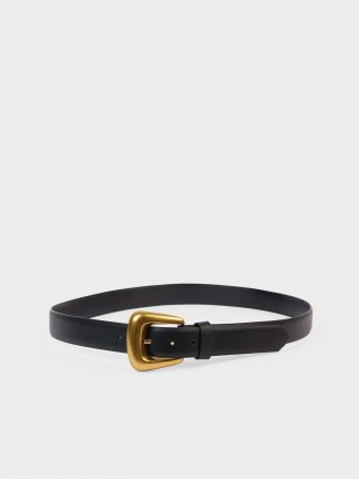 کمربند زنانه مشکی دفکتو تصویر ۱