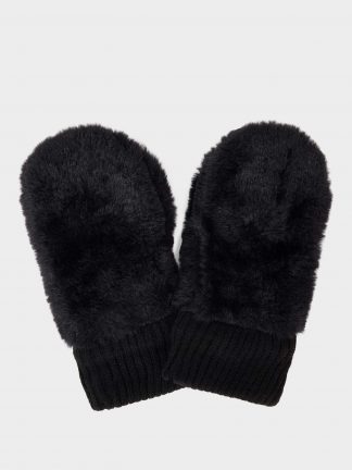 دستکش دخترانه مشکی دفکتو تصویر ۱