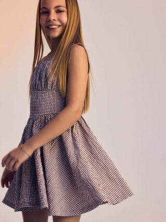 پیراهن دخترانه قرمز دفکتو