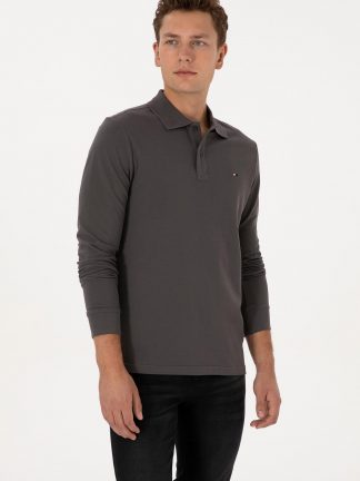 سویشرت مردانه خاکستری یو اس پولو