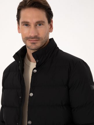 کاپشن مردانه مشکی کاشارل