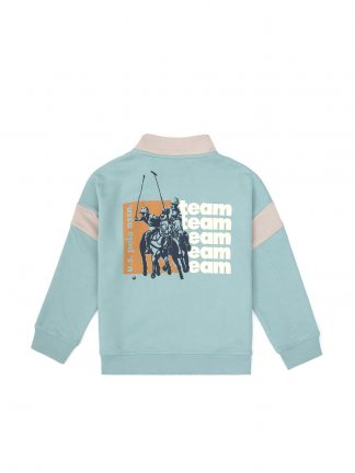 سویشرت پسرانه نعنایی یو اس پولو