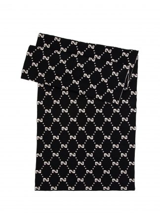 شال بافت زنانه مشکی پیرکاردین