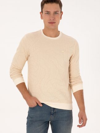 سویشرت مردانه کرم یو اس پولو