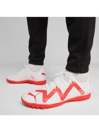 کفش فوتبال مردانه پوما مدل Future Play TT کد 107381-01 سفید تصویر ۱