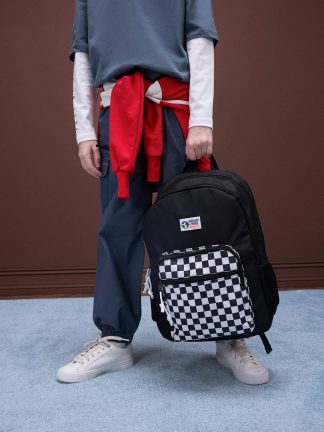 کوله پشتی پسرانه مشکی دفکتو تصویر ۱