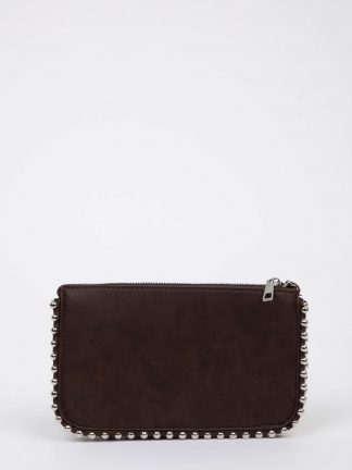 کیف کراس بادی زنانه قهوه ای دفکتو تصویر ۱