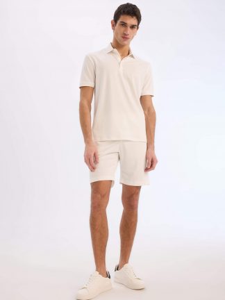 شلوارک مردانه سفید دفکتو تصویر ۱