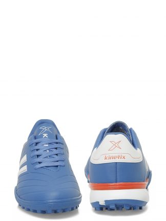 کفش فوتبال مردانه آبی استوک ریز چمن مصنوعی مدل STAGE TF 5FX کینتیکس تصویر ۱