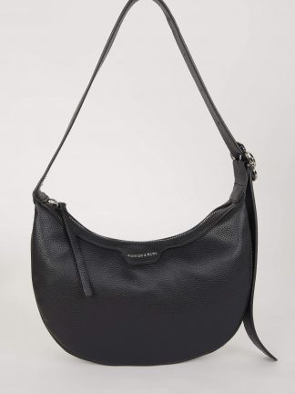 کیف دوشی زنانه مشکی دفکتو تصویر ۱